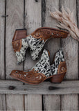 vaquera_cowhide_tooled_leather_dixon_boots_booties_womens_western_mack_and_co_designs_australia