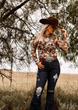 The Cowpoke Mesh Top