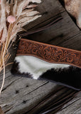 Janie Cowhide Clutch