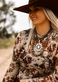 The Cowpoke Mesh Top