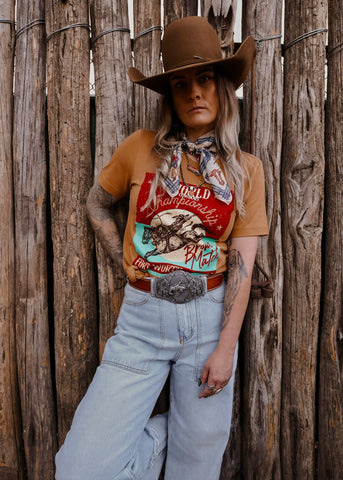 The Fort Worth Bronc Match Tee