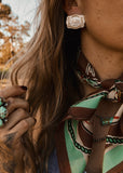 The Rodeo Buckle Earrings