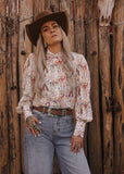 The Roping Cowboy Blouse