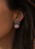 F*ck Around & Find Out Earrings - Pink Conch