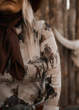 Desert Range Riders Mesh Top