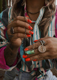 The Classic Bar Necklace - Kingman Turquoise