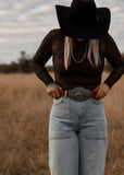 the_boot_stitch_western_cowgirl_rodeo_mesh_top_mack_and_co_designs_australia