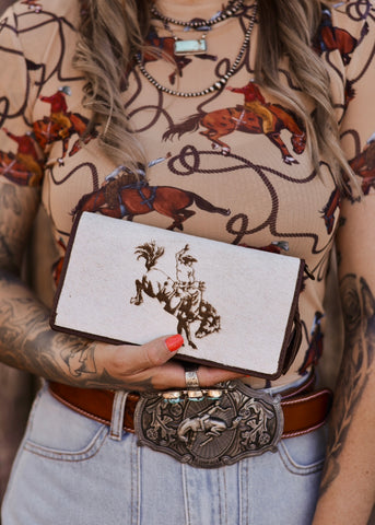 The Branded Bronc Organiser Wallet