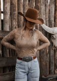 Outlaw Charm Mesh Top