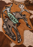 The Bronc Buster Rodeo Rug