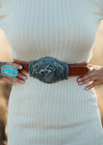 Kentucky Leather Belt