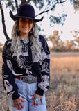 Boot Scootin’ Sweater