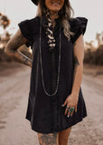 The Midnight Mesa Dress