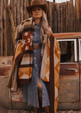 The Saguaro Ridge Blanket in Clay