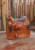 The Vintage Saddle Purse