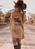 The Rodeo Rebel T-Shirt Dress