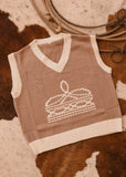 The Boot Stitch Knit Vest