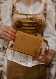 The Boot Stitch Wallet in Tan