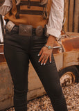 The Fleetwood Leather Look Jeans