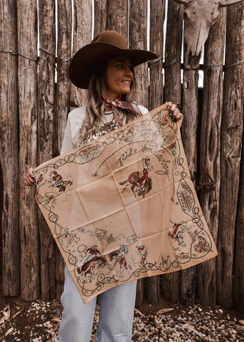 The Ride 'em Cowboy Shorty Scarf