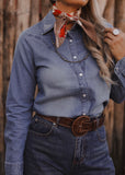 The Cowtown Stitch Blouse