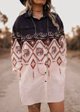 The Cowgirl Canyon Shirt Dress