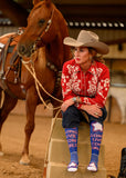 lucky_chuck_long_live_cowgirls_western_performance_socks_vintage_cowboys_cowgirls_rodeos_hemp_compression_america_usa_mack_and_co_designs_australia