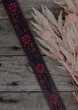 american_darling_tooled_leather_handpainted_buckstitch_handbag_bag_strap_western_rodeo_cowgirl_mack_and_co_designs_australia