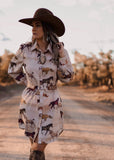 The Painted Pony Shirt Dress