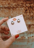 Star Baby Midi Studs - White Pearl
