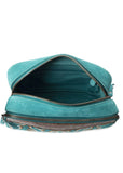 The Amarillo Nights Crossbody Bag in Turquoise