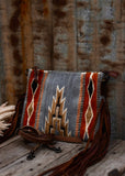 zoe_saddle_blanket_saddleblanket_handbag_bag_fringe_american_darling_tooled_leather_rust_grey_aztec_rust_western_mack_and_co_designs_australia