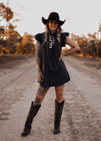 The Midnight Mesa Dress