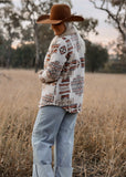 winslow_aztec_jacket_concho_sherpa_brown_tan_cream_western_cotton_rye_outfitters_america_cowgirl_mack_and_co_designs_australia