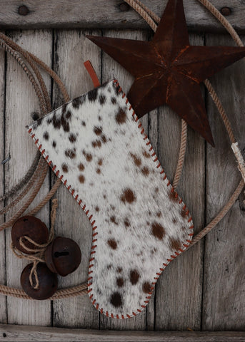 cowhide_christmas_stocking_cowboy_decoration_western_home_decor_ranchy_country_allure_leather_mack_and_co_designs_australia