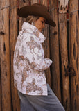 The Birdie Neutral Quilted Jacket