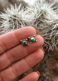 Travel Light Mini Studs - Sonoran Gold Turquoise