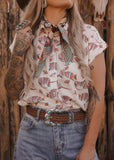 The Armadillo Blouse