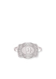 *PRE-ORDER* Inital Mini Belt Buckle Ring - Silver