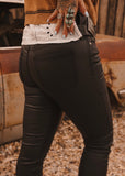The Fleetwood Leather Look Jeans