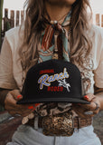 Whiskey Bent Hat Co. - The Ranch Rodeo Trucker Cap in Black