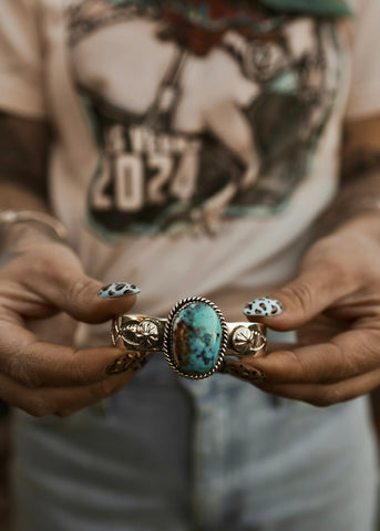 Navajo Sterling Silver Cuff Bracelet