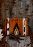 zoe_saddle_blanket_saddleblanket_handbag_bag_fringe_american_darling_tooled_leather_pumpkin_spice_aztec_rust_western_mack_and_co_designs_australia