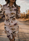 The Painted Pony Shirt Dress