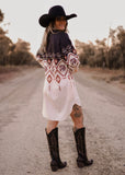 The Cowgirl Canyon Shirt Dress