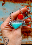 Howdy Necklace - Kingman Turquoise
