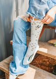 lucky_chuck_western_performance_socks_vintage_cowboys_cowgirls_rodeos_cosmic_cowgirl_stars_hemp_compression_america_usa_mack_and_co_designs_australia