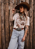 XOXO Art & Co. Ride 'em Cowboy Tee