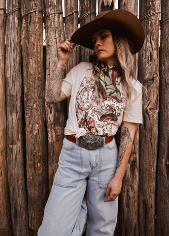 XOXO Art & Co. Ride 'em Cowboy Tee