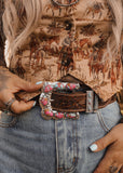 The Pecos Buckle in Pink